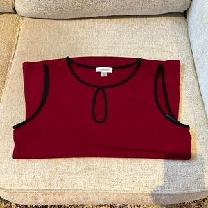 Calvin Klein Sleeveless Career Top